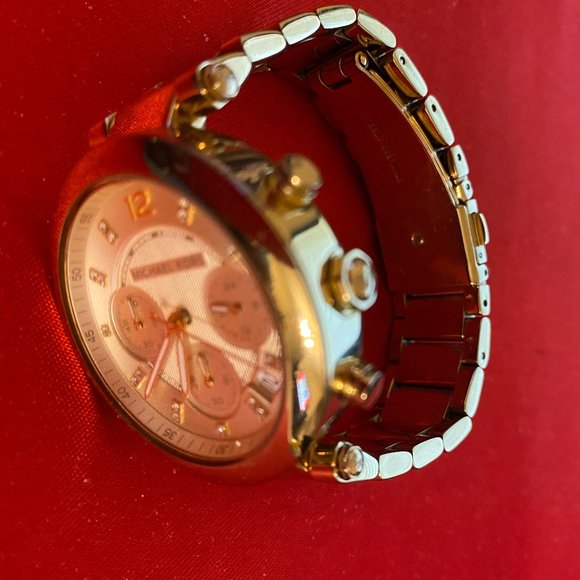 MICHAEL KORS Parker Chronograph Gold-tone Stainless Steel Ladies Watch - Picture 2 of 6